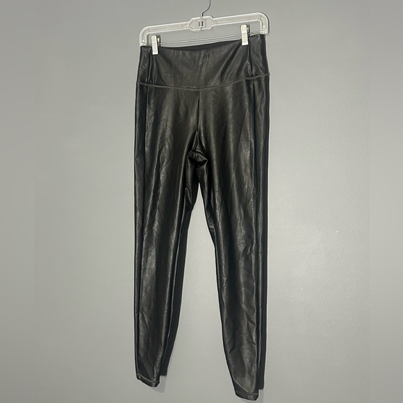 Athleta Pants - Athleta faux leather leggings Women’s size small